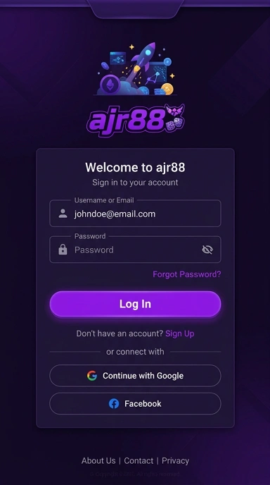 Masuk Akun ajr88 dengan Mudah dan Cepat