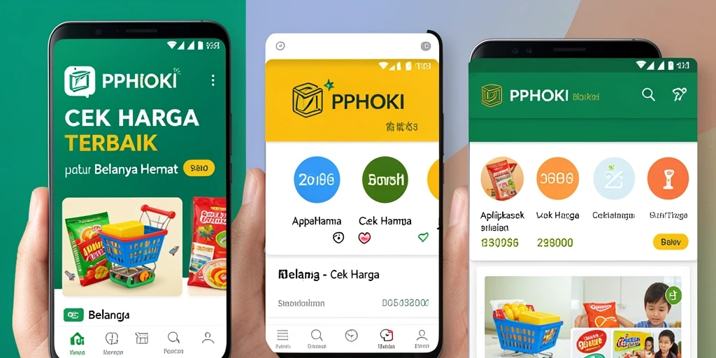 Antarmuka PPHOKI dengan fungsi Cek Harga yang user-friendly.