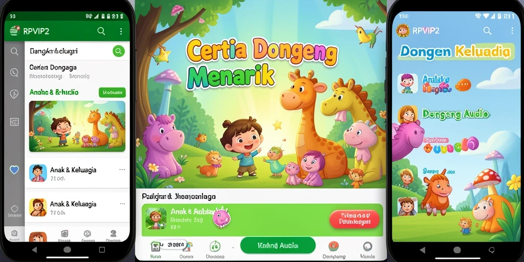 Tampilan antarmuka RPVIP2 yang ramah anak.